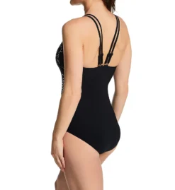 Profile By Gottex Mashrabiya High Neck One Piece Swimsuit M2049 -Allure Wear Shop profile by gottex prof01 m2049 bs