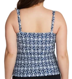 Profile By Gottex Nomad Plus Size Tankini Swim Top N1W18 -Allure Wear Shop profile by gottex prof01 n1w18 bs