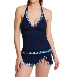 Profile By Gottex Ocean Blues Halter Tankini Swim Top OB1B88A -Allure Wear Shop profile by gottex prof01 ob1b88a cs1