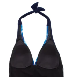 Profile By Gottex Ocean Blues Halter Tankini Swim Top OB1B88A -Allure Wear Shop profile by gottex prof01 ob1b88a cs6