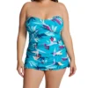 Profile By Gottex Plus Size Paradise Bandeau Swim Dress P2W18 -Allure Wear Shop profile by gottex prof01 p2w18 gs