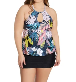 Raisins Curve Plus Size Alicante Solids Costa Skirt Swim Bottom E840069 -Allure Wear Shop raisins curve raic01 e840069 cs3