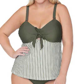 Raisins Curve Bahia Zanzibar Tankini Swim Top E840145