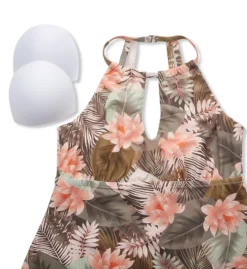 Raisins Curve Plus Size Laguna Rosalie Tankini Swim Top E840325 -Allure Wear Shop raisins curve raic01 e840325 cs5