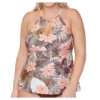 Raisins Curve Plus Size Laguna Rosalie Tankini Swim Top E840325 -Allure Wear Shop raisins curve raic01 e840325 gs