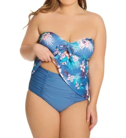 Raisins Curve Plus Size Haleiwa Zanzibar Tankini Swim Top E840545 -Allure Wear Shop raisins curve raic01 e840545 cs3