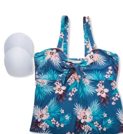 Raisins Curve Plus Size Haleiwa Zanzibar Tankini Swim Top E840545 -Allure Wear Shop raisins curve raic01 e840545 cs5