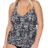 Raisins Curve Plus Size Incas Trinidad Tankini Swim Top E840721 -Allure Wear Shop raisins curve raic01 e840721 gs