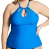 Raisins Curve Plus Size Calina Solids Rosalie Tankini Swim Top G840015 -Allure Wear Shop raisins curve raic01 g840015 gs