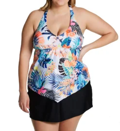 Raisins Curve Plus Size Calina Solids Bravo Skirt Swim Bottom G840070 -Allure Wear Shop raisins curve raic01 g840070 cs4