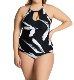 Raisins Curve Plus Size Zambezi Rosalie Tankini Swim Top G840125 -Allure Wear Shop raisins curve raic01 g840125 cs1