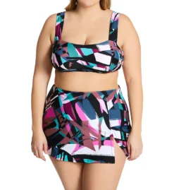 Raisins Curve Plus Size Stir It Up Jamaica Bra Swim Top G840405 -Allure Wear Shop raisins curve raic01 g840405 cs2