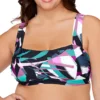 Raisins Curve Plus Size Stir It Up Jamaica Bra Swim Top G840405 -Allure Wear Shop raisins curve raic01 g840405 gs