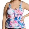 Raisins Curve Plus Size Whitsunday Rimini Tankini Swim Top G840813 -Allure Wear Shop raisins curve raic01 g840813 gs