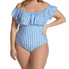 Raisins Curve Plus Size Coastal Tortuga One Piece Swimsuit G840981 -Allure Wear Shop raisins curve raic01 g840981 gs