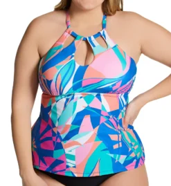 Raisins Curve Plus Size Porto Covo Rosalie Tankini Swim Top G841315