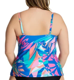Raisins Curve Plus Size Porto Covo Aries Tankini Swim Top G841340 -Allure Wear Shop raisins curve raic01 g841340 bs