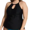 Raisins Curve Plus Size Atlantic Solids Rosalie Tankini Swim Top J840025 -Allure Wear Shop raisins curve raic01 j840025 gs