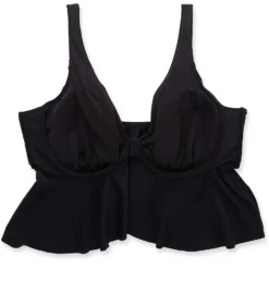 Raisins Curve Plus Size Atlantic Solids Topanga Bra Swim Top J840047 -Allure Wear Shop raisins curve raic01 j840047 cs5