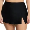 Raisins Curve Plus Size Atlantic Solids Peru Skirt Swim Bottom J840071