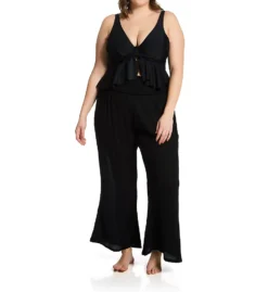 Raisins Curve Plus Size Dia High Waist Pant Cover Up J840093 -Allure Wear Shop raisins curve raic01 j840093 cs1
