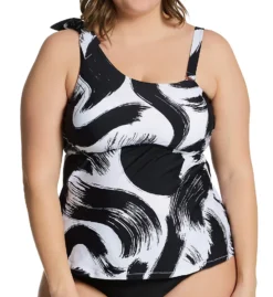 Raisins Curve Plus Size Calaya Marita Tankini Swim Top J840131 -Allure Wear Shop raisins curve raic01 j840131 fs