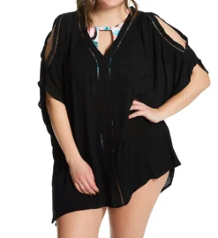 Raisins Curve Plus Size Bondi Rosalie High Neck Tankini Swim Top J840225 -Allure Wear Shop raisins curve raic01 j840225 cs2