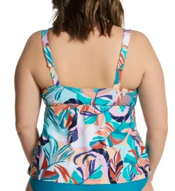 Raisins Curve Plus Size Korakia Rimini Tankini Swim Top J840613 -Allure Wear Shop raisins curve raic01 j840613 bs