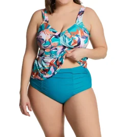 Raisins Curve Plus Size Korakia Rimini Tankini Swim Top J840613 -Allure Wear Shop raisins curve raic01 j840613 cs1