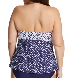 Raisins Curve Plus Size Sunshine Coast Zanzibar Tankini Swim Top J841145 -Allure Wear Shop raisins curve raic01 j841145 bs