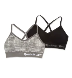Reebok Seamless Bralette - 2 Pack 213TB09 -Allure Wear Shop reebok ree001 213tb09 cs2