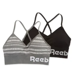 Reebok Seamless Longline Bralette - 2 Pack 213TB23 -Allure Wear Shop reebok ree001 213tb23 cs2