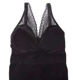 Rhonda Shear Seamless Tank W/ Lace Detail 4056 -Allure Wear Shop rhonda shear rhon01 4056 cs2