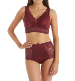 Rhonda Shear Pin Up Lace Leisure Bra With Removable Pads 672BP -Allure Wear Shop rhonda shear rhon01 672bp cs4