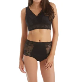 Rhonda Shear Pin Up Lace Leisure Bra With Removable Pads 672BP -Allure Wear Shop rhonda shear rhon01 672bp cs5