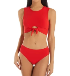 Robin Piccone Ava High Waist Brief Swim Bottom 191769 -Allure Wear Shop robin piccone rp01 191769 cs1