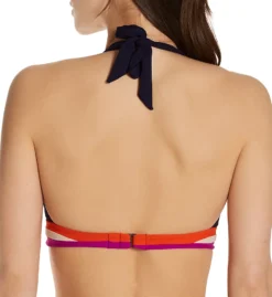 Robin Piccone Billie Front Tassel Halter Swim Top 215001 -Allure Wear Shop robin piccone rp01 215001 bs