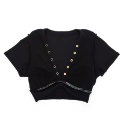 Robin Piccone Amy Raglan Tie Front Swim Top 220809 -Allure Wear Shop robin piccone rp01 220809 cs5