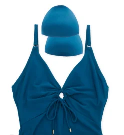 Robin Piccone Aubrey Keyhole Side Adjust One Piece Swimsuit 221713 -Allure Wear Shop robin piccone rp01 221713 cs6