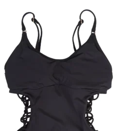 Robin Piccone Aubrey Lace Up One Piece Swimsuit 221715 -Allure Wear Shop robin piccone rp01 221715 cs5