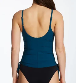 Robin Piccone Aubrey Side Adjustable Tankini Swim Top 231726 -Allure Wear Shop robin piccone rp01 231726 bs