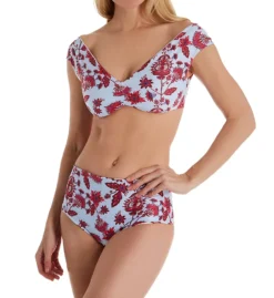 Saha Epoque Reversible High Waist Fold Swim Bottom 19B28 -Allure Wear Shop saha sah01 19b28 cs2