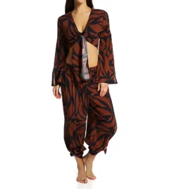 Sanctuary Abstract Animal Knot Front Top Cover Up A23804 -Allure Wear Shop sanctuary san01 a23804 cs1
