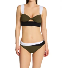 Sanctuary Block Party Twist Crop Bra Swim Top BP21405 -Allure Wear Shop sanctuary san01 bp21405 cs1