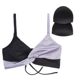 Sanctuary Flow Solids Twist Crop Bra Swim Top FS22136 -Allure Wear Shop sanctuary san01 fs22136 cs6