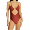 Sanctuary Glistening In Sun Solids Cutout One Pc Swimsuit GL23244 -Allure Wear Shop sanctuary san01 gl23244 gs