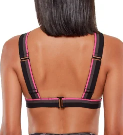 Sanctuary Here Kitty Kitty Keyhole High Neck Swim Top HK21111 -Allure Wear Shop sanctuary san01 hk21111 bs