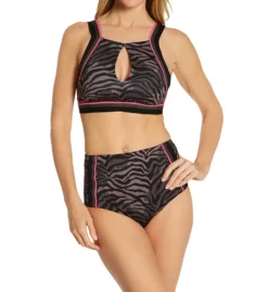 Sanctuary Here Kitty Kitty High Rise Swim Bottom HK21511 -Allure Wear Shop sanctuary san01 hk21511 cs3