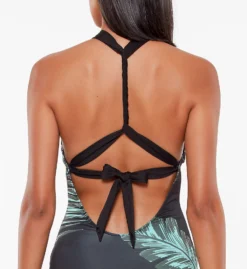 Sanctuary Palmetto Paradise High Neck Mio One Piece Swimsuit PP21212 -Allure Wear Shop sanctuary san01 pp21212 cs1