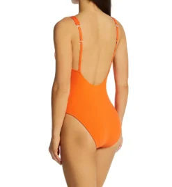 Sanctuary Splash Solids High Leg One Piece Swimsuit S23240 -Allure Wear Shop sanctuary san01 s23240 bs